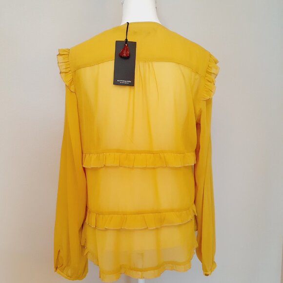 Scotch & Soda Amanda Blouse NWT - Picture 5 of 13